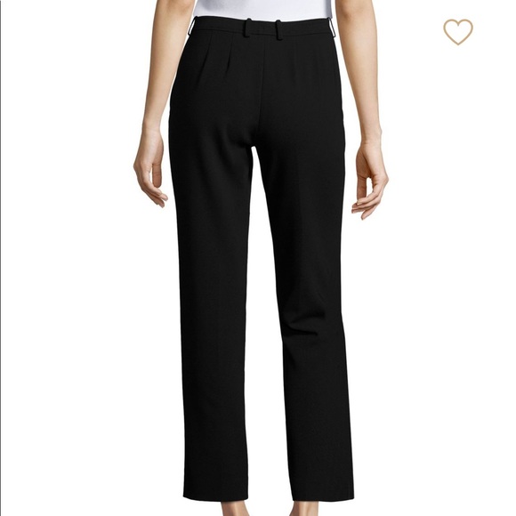 St. John Jennifer Navy Blue Slit Ankle Dress Pants - Picture 13 of 13